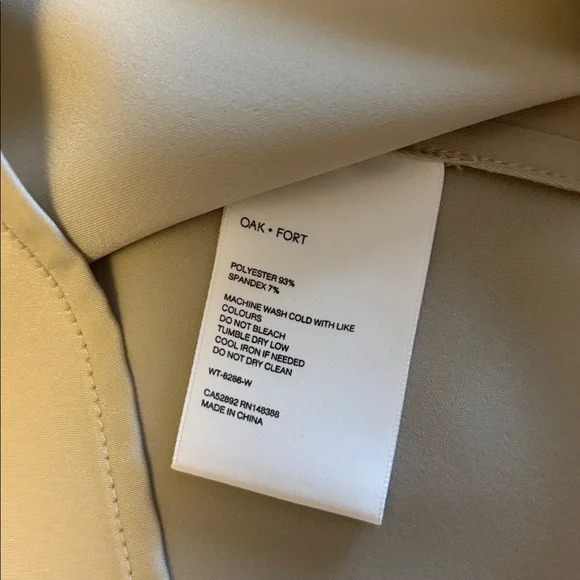 OAK + FORT Relaxed Fit Blouse, EUC. - Picture 7 of 11